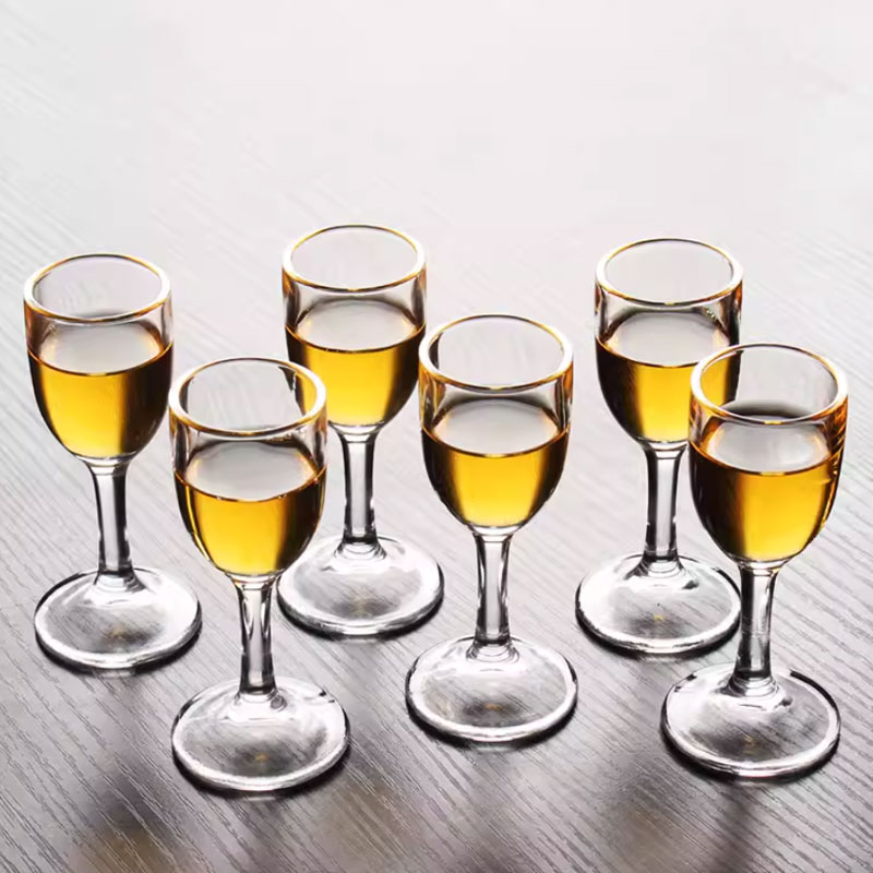 Wine Beer Spirit - 6pcs 세트 절묘한 작은 와인 잔