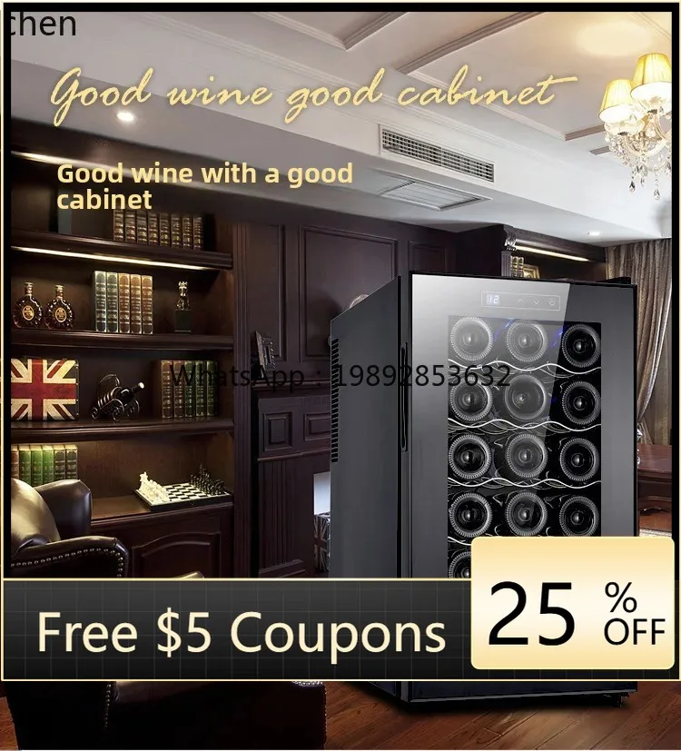 Wine & Beer Unlimited Spirits Photos - cc26 18팩 레드 와인 항온 와인