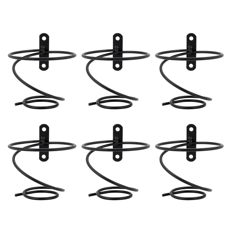 Wine Rack Wall Mount - 벽걸이 와인 랙 6 개 팩-레드