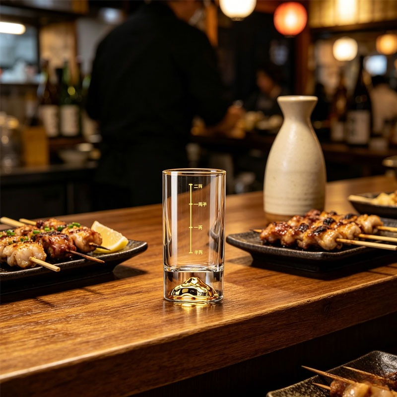 Wine Beer Spirit - 럭셔리 칵테일 글라스 크리스탈 골드 포일
