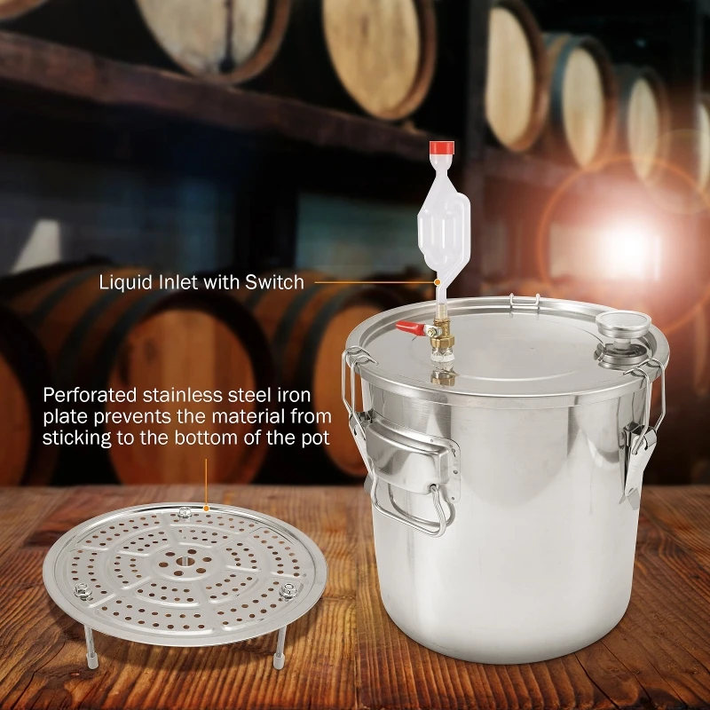 11L 알코올 증류기 병 DIY 달빛주 제조 장비 스테 - Wine Beer Distillation 리뷰 및 가격