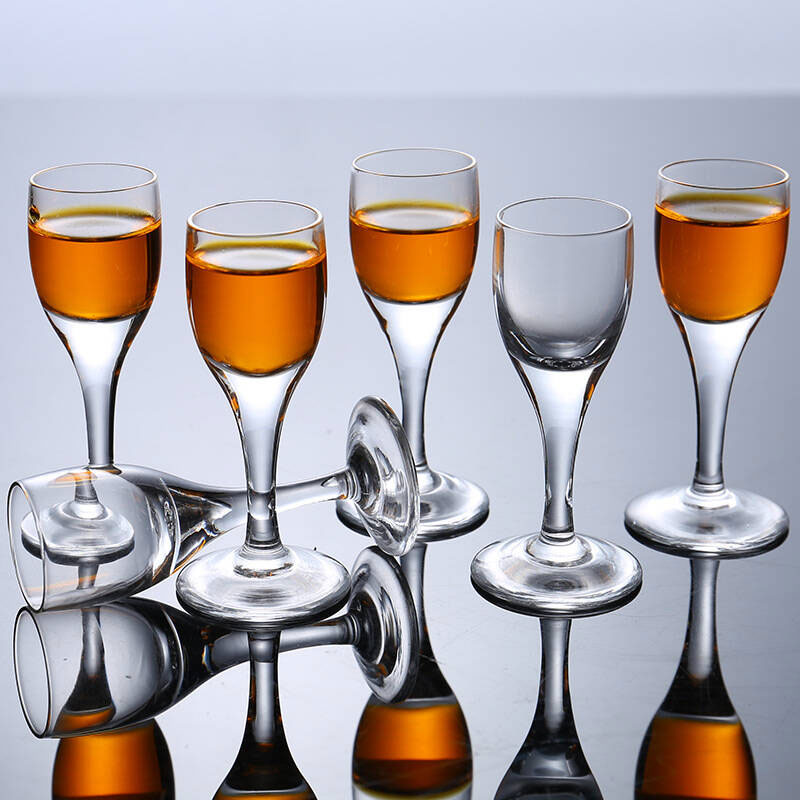 6pcs 세트 절묘한 작은 와인 잔 우아한 샷 글라스  - Wine Beer Spirit 리뷰 및 가격