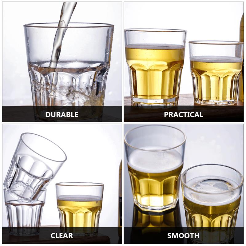 6개입 위스키 컵 주류 텀블러 맥주잔 유리 투명 아크릴 - Wine Beer Spirit 리뷰 및 가격