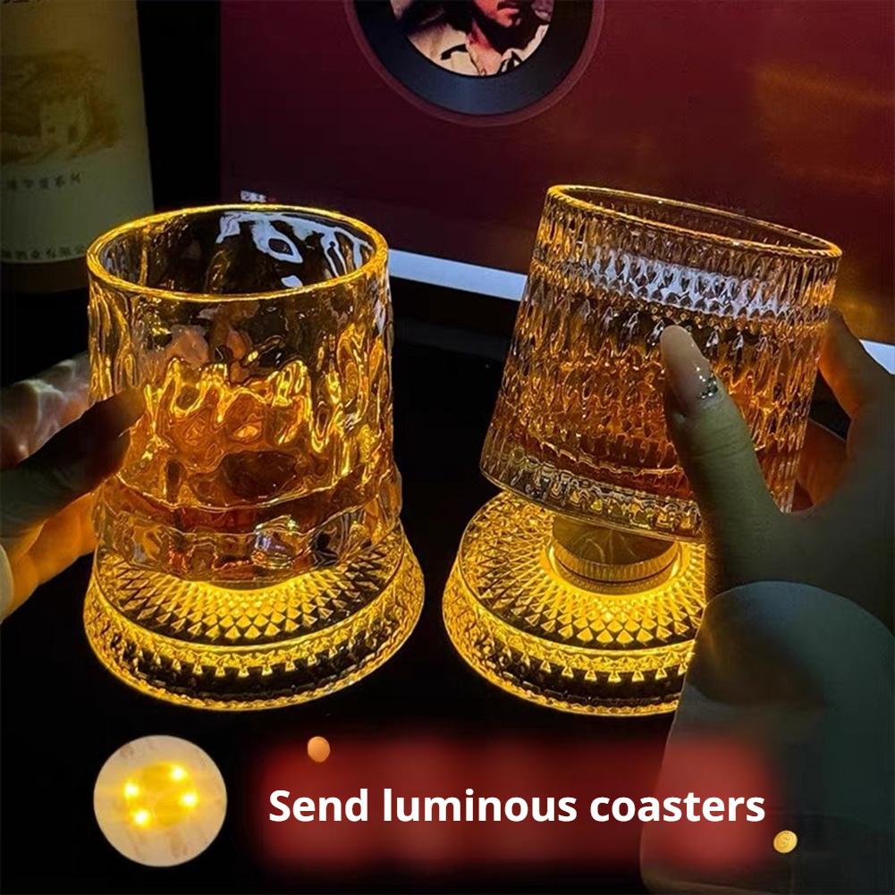 회전하는 위스키 잔, 독창적인 크리스탈 맥주잔, 스트레 - Wine In Beer Glass 리뷰 및 가격