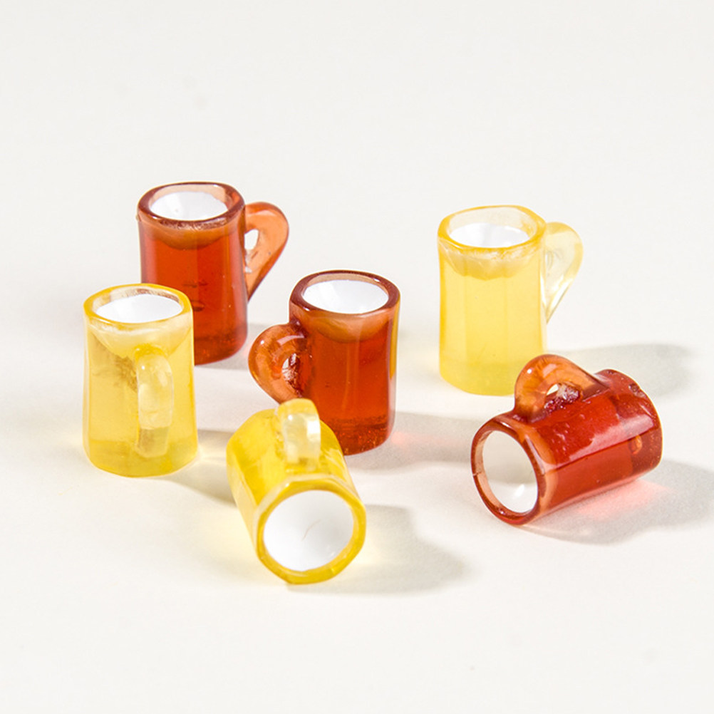 20Pcs 미니어처 수지 맥주 머그잔 현실적인 미니 맥 - Wine Beer Photo 리뷰 및 가격