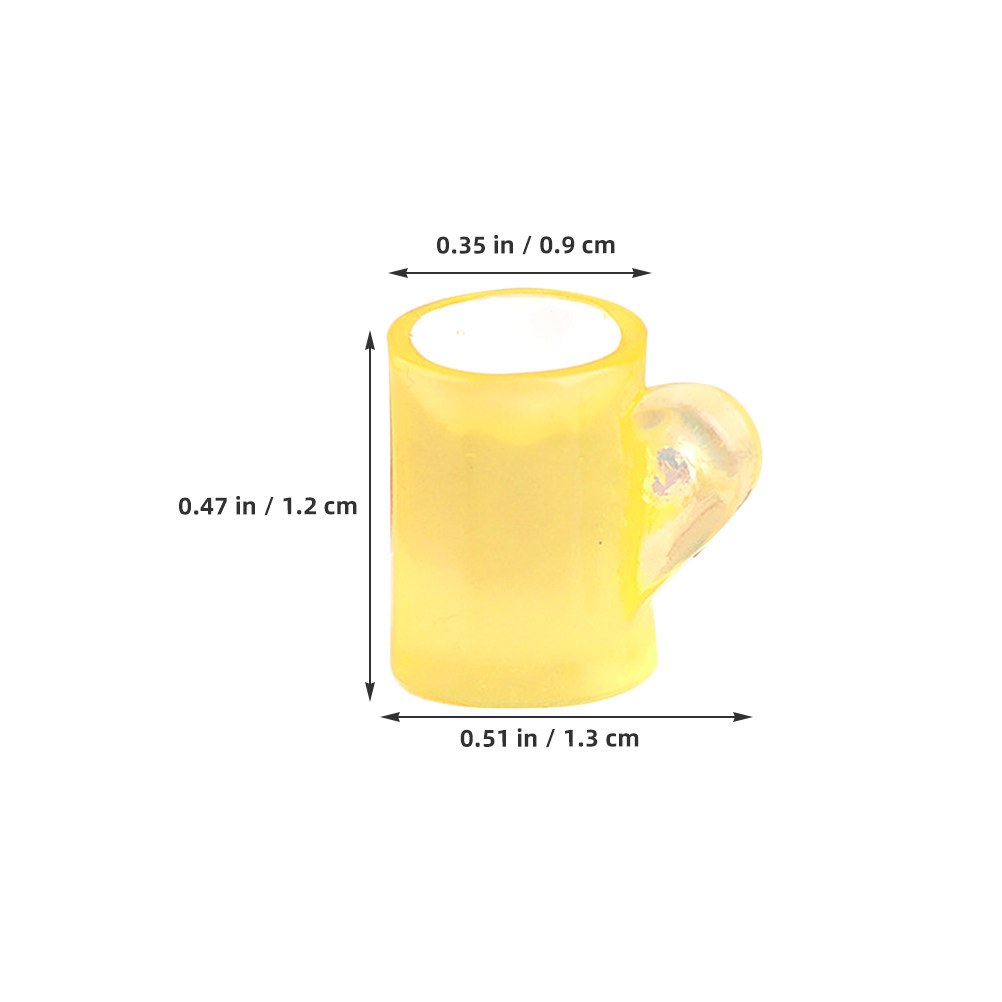 20Pcs 미니어처 수지 맥주 머그잔 현실적인 미니 맥 - Wine Beer Photo 리뷰 및 가격