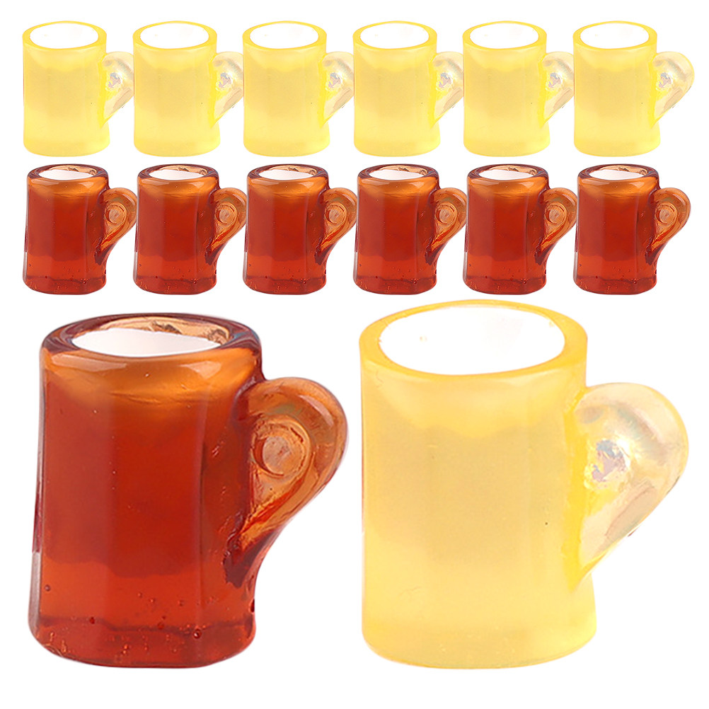 20Pcs 미니어처 수지 맥주 머그잔 현실적인 미니 맥 - Wine Beer Photo 리뷰 및 가격