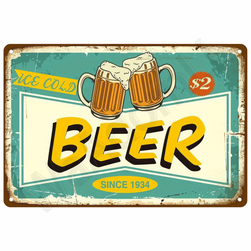 메탈 사인 위스키 와인 알코올 브랜드 틴 사인 칵테일  - Wine Beer Brand 리뷰 및 가격