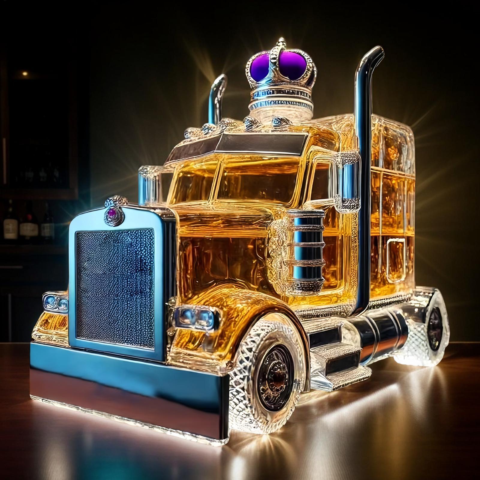 자동차 유리 와인 병 하프 트럭 위스키 디캔터 375m - Wine Beer Truck 리뷰 및 가격