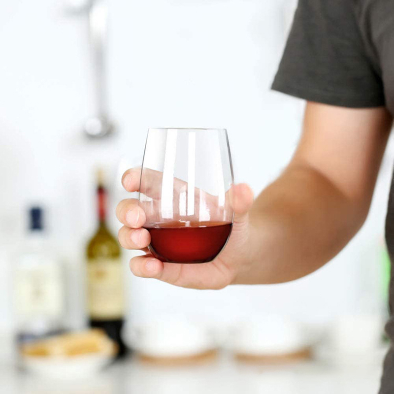 2/4개 깨지지 않는 플라스틱 와인잔 360/480ML - Wine In Beer Glass 리뷰 및 가격
