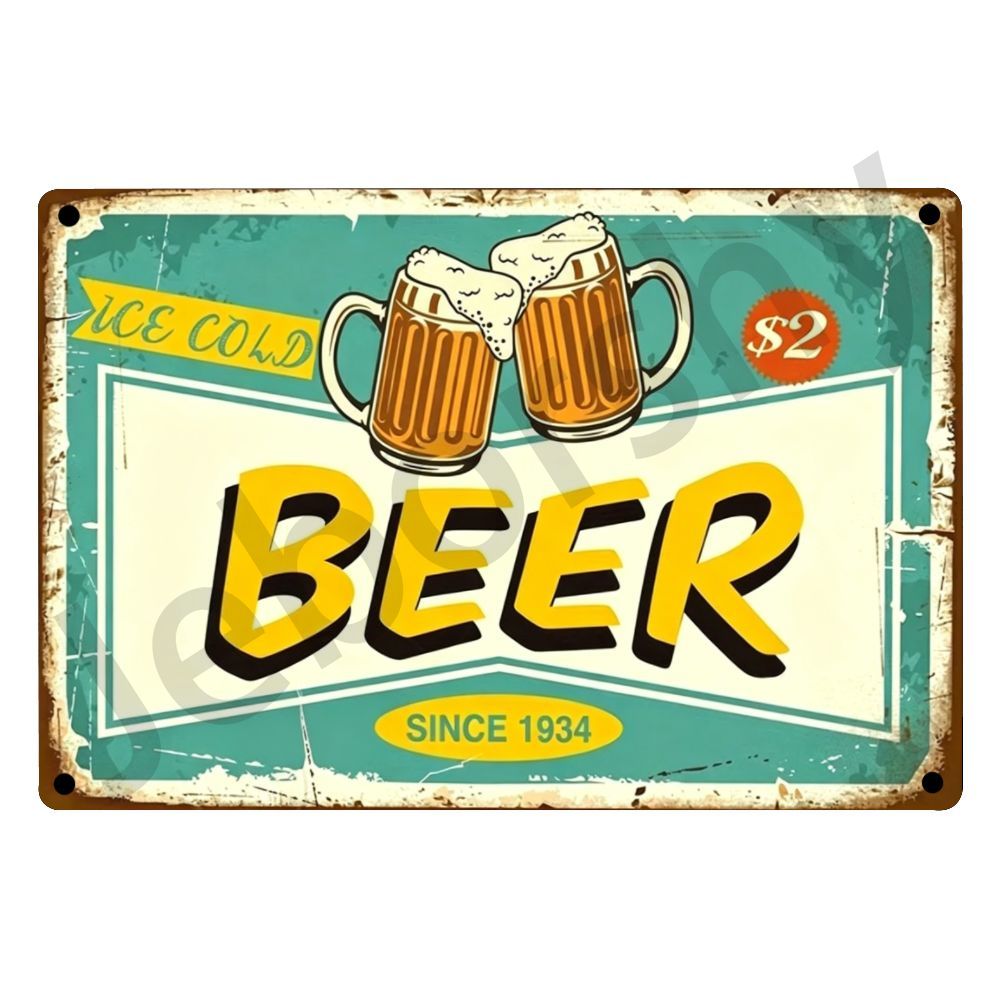 메탈 사인 위스키 와인 알코올 브랜드 사인 칵테일 포스 - Wine Beer Brand 리뷰 및 가격
