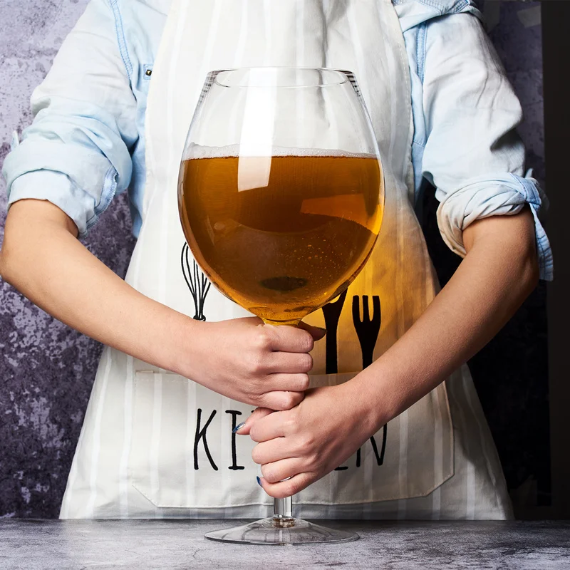 특대형 3000ML 106온스 대형 와인잔 및 맥주잔  - Wine In Beer Glass 리뷰 및 가격