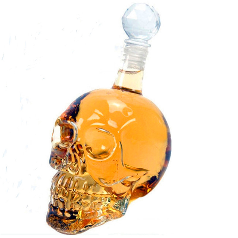 창의적인 해골 머리 디캔터 크리스탈 병, 보드카 와인  - Wine Beer Spirit 리뷰 및 가격