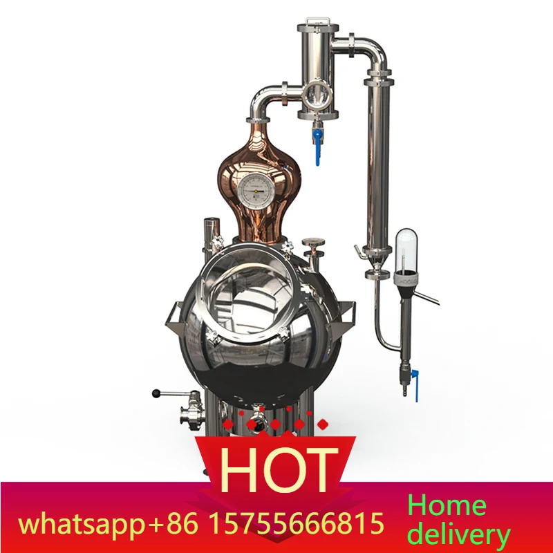 42L 조롱박 모양 증류기 가정용 양조 및 와인 제조  - Wine Beer Distillation 리뷰 및 가격