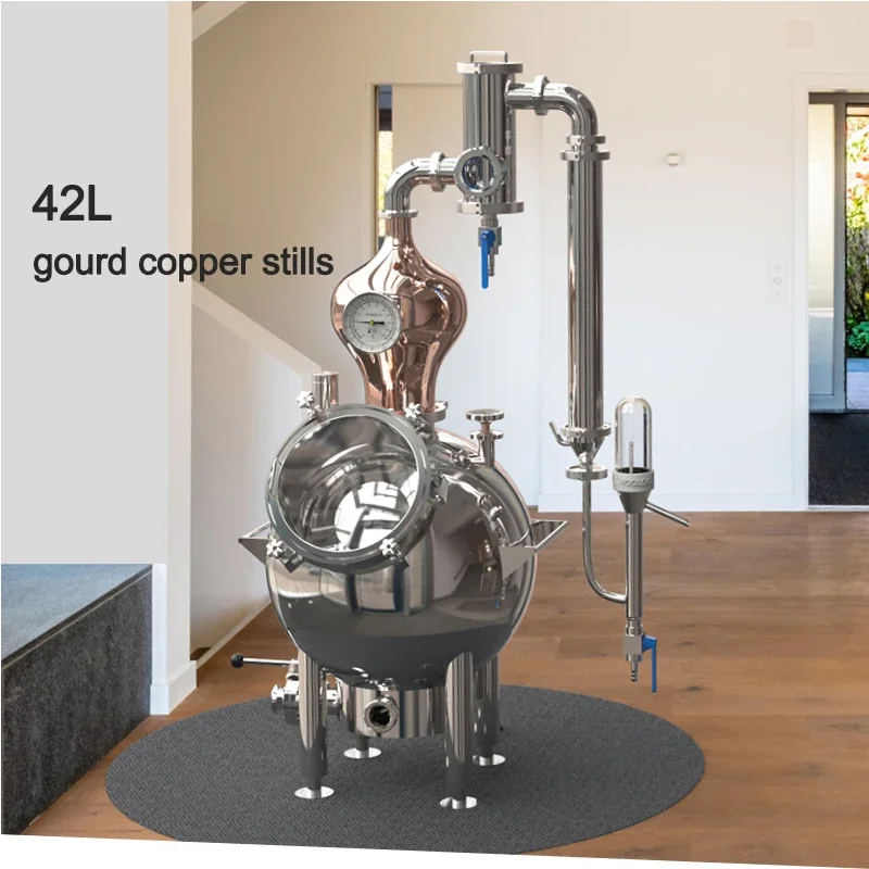 42L 조롱박 모양 증류기 가정용 양조 및 와인 제조  - Wine Beer Distillation 리뷰 및 가격