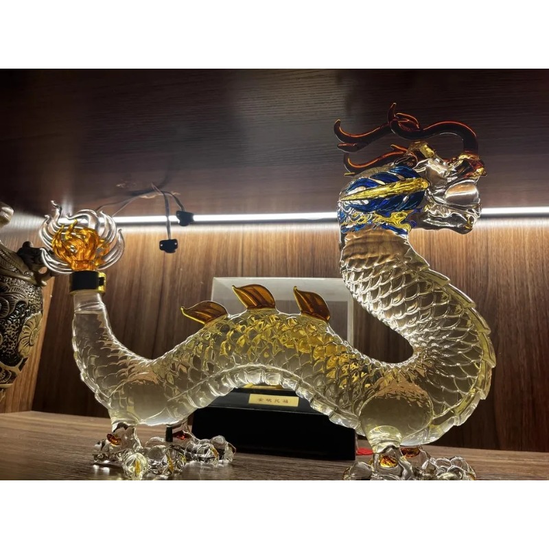용 모양의 중국 황도대 위스키 디캔터 유리 주류 병,  - Wine Beer And Spirits 리뷰 및 가격