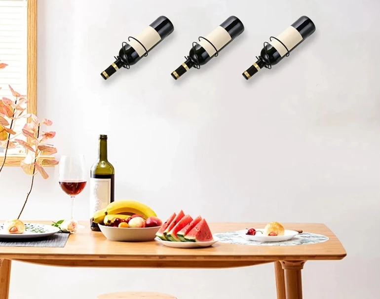 벽걸이 와인 랙 6 개 팩-레드 와인 병 디스플레이 거 - Wine Rack Wall Mount 리뷰 및 가격