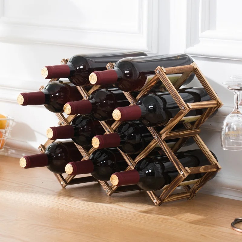 쌓을 수 있는 와인 보관 선반 3, 5, 6, 10병  - Wine Rack Wall Mount 리뷰 및 가격