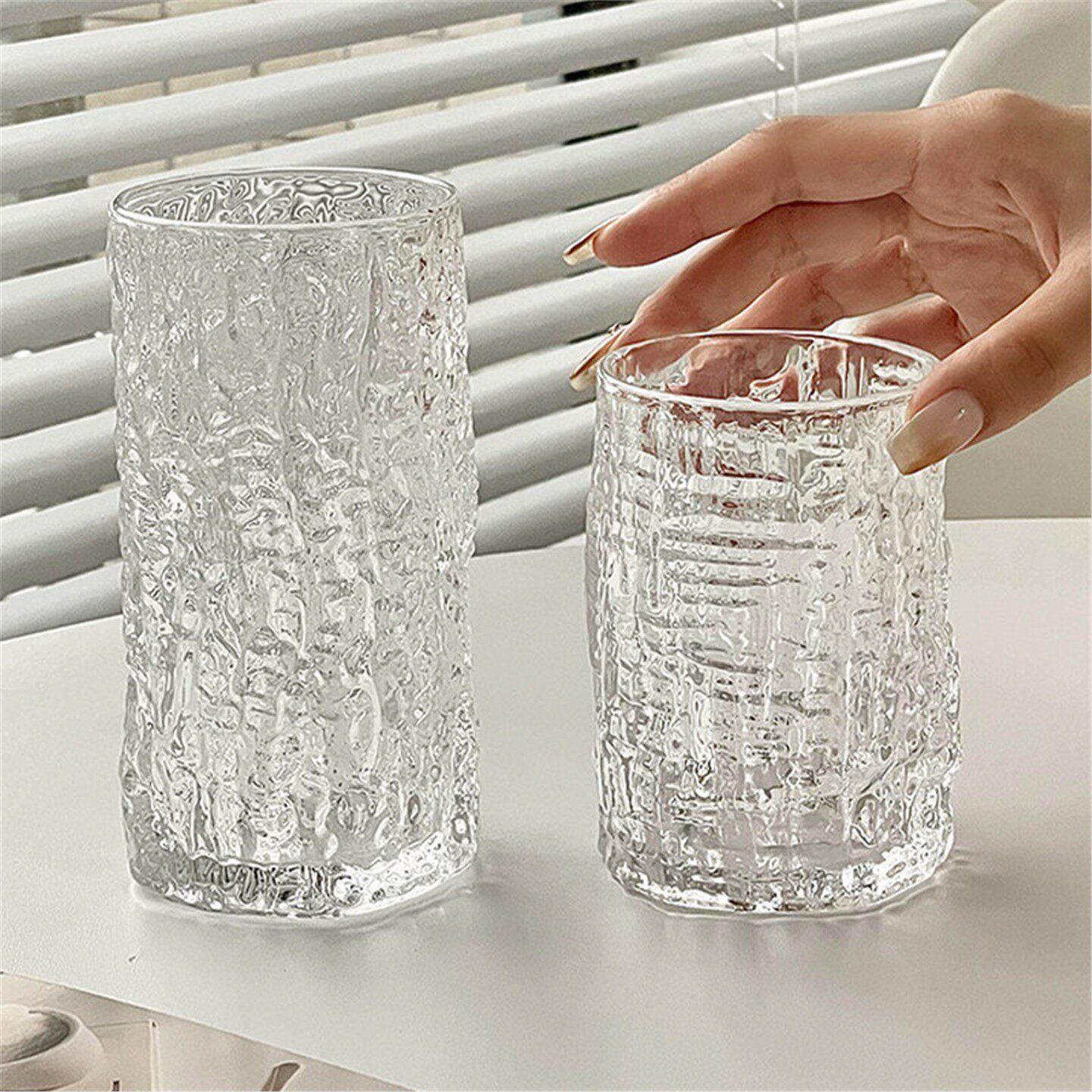 여성용 유리 맥주잔, 소박한 나무껍질 디자인, 인스타  - Wine In Beer Glass 리뷰 및 가격