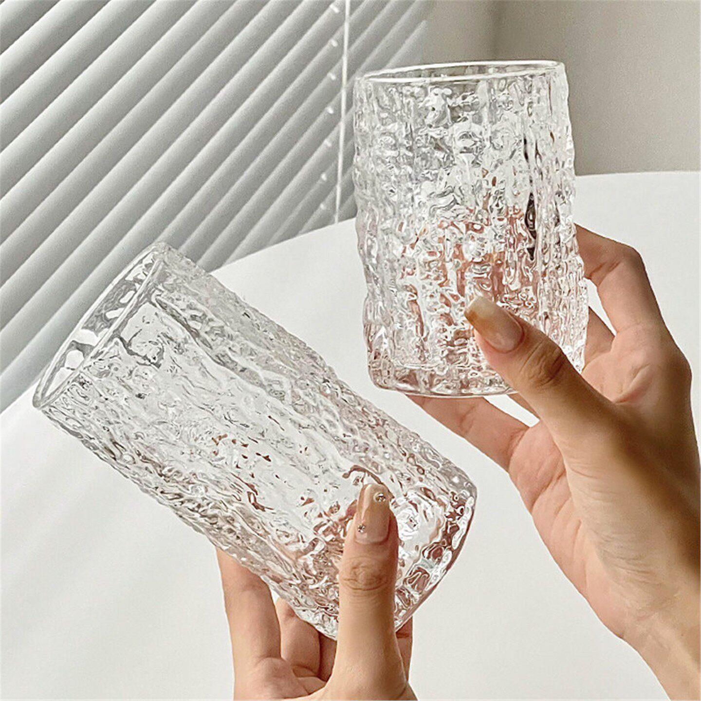 여성용 유리 맥주잔, 소박한 나무껍질 디자인, 인스타  - Wine In Beer Glass 리뷰 및 가격