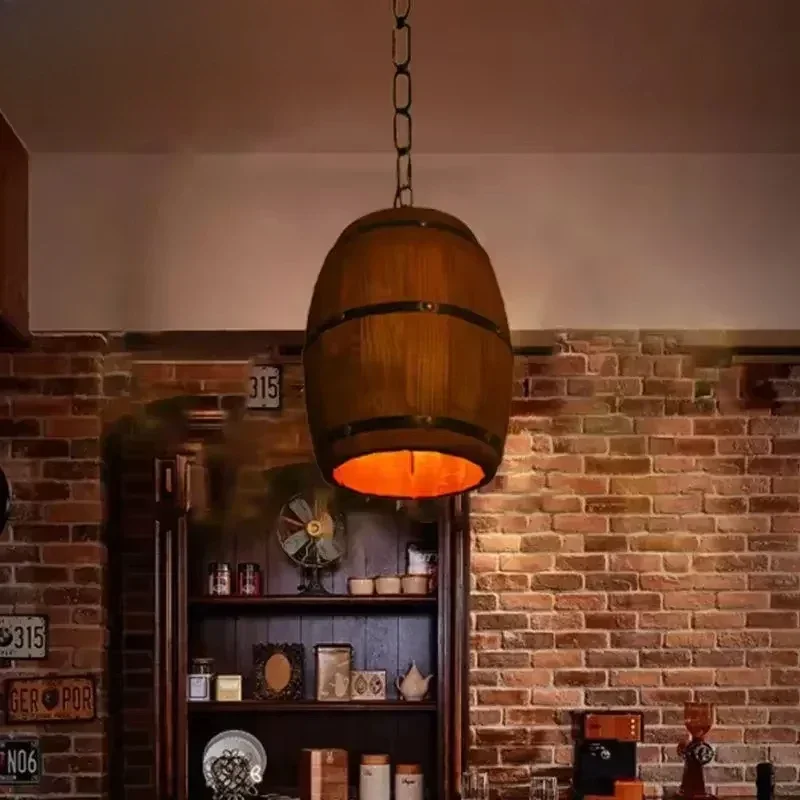 소박한 빈티지 샹들리에 나무 펜던트 조명 와인 배럴 행 - Wine & Beer Unlimited Spirits Photos 리뷰 및 가격