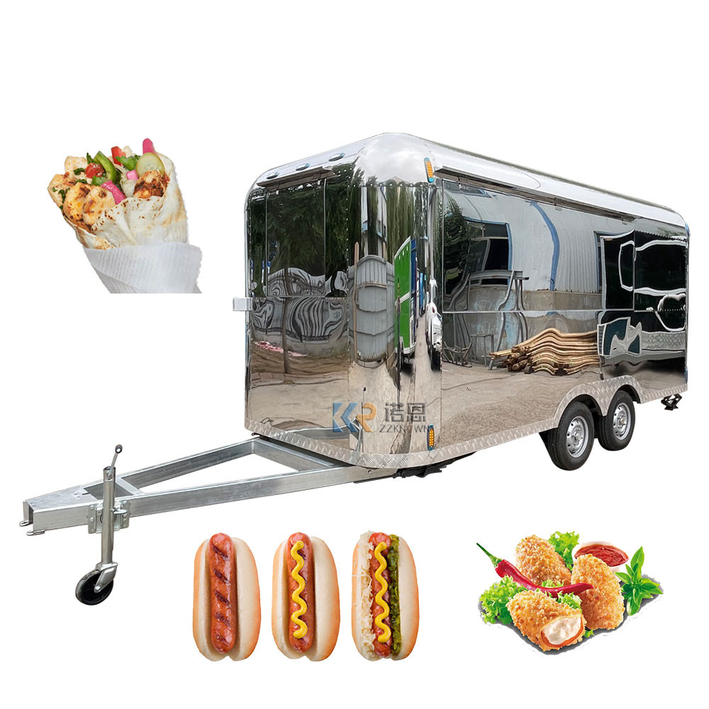 아이스 트럭 커피 밴 푸드 트레일러, 패스트 푸드 카트 - Wine Beer Truck 리뷰 및 가격