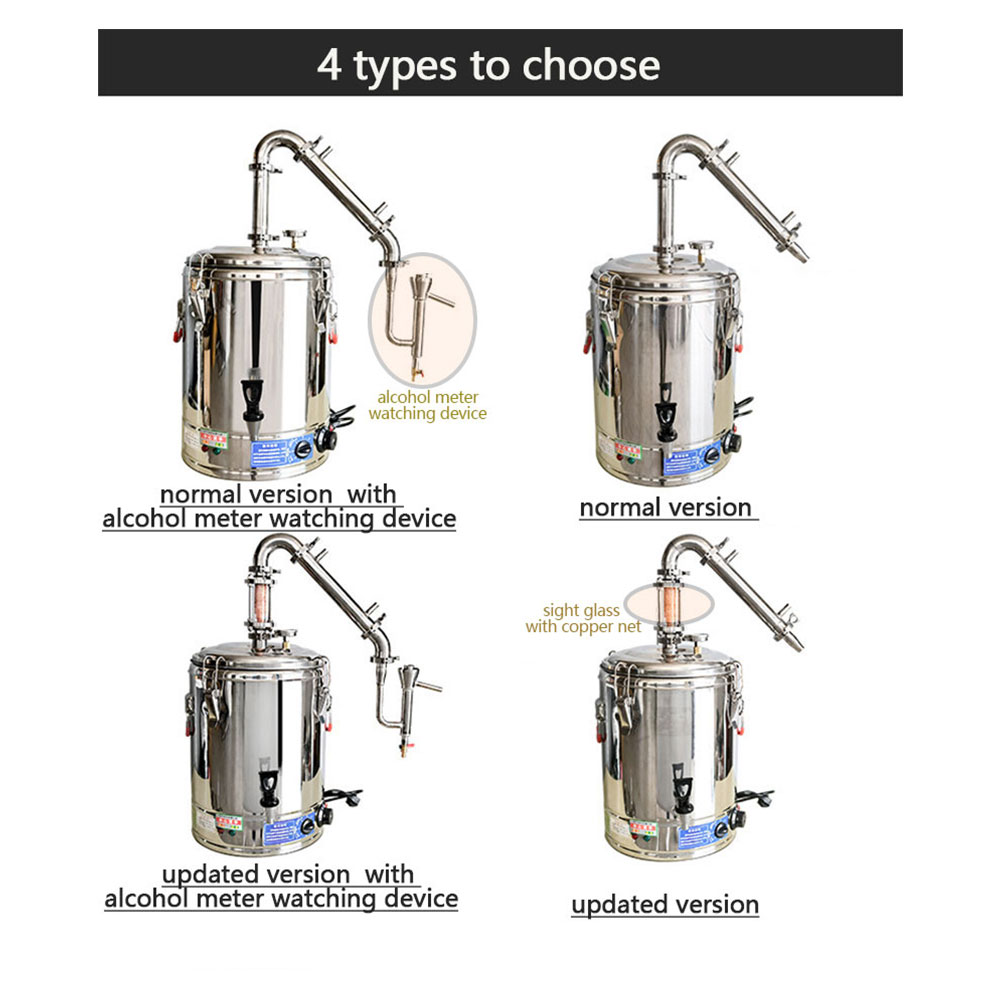 증류 칼럼 알코올 증류기, 와인 및 맥주 양조기용 전기 - Wine Beer Distillation 리뷰 및 가격