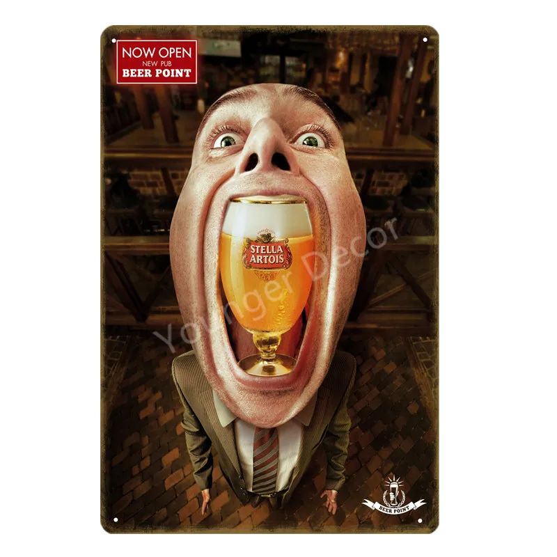 레트로 와인 맥주 브랜드 스텔라 아르투아 맥주 주석 사 - Wine Beer Brand 리뷰 및 가격
